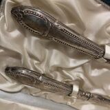 Vintage salad cutlery with its box