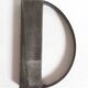 Metal letter D 1930s Height 25 cm