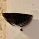 Black Murano glass wall lights by Vetri, Italy 1990