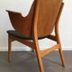 Hans Olsen lounge chair model 107 for Bramin, Denmark, 1950 's