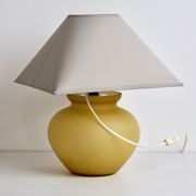 Melarti yellow sandblasted opaline lamp