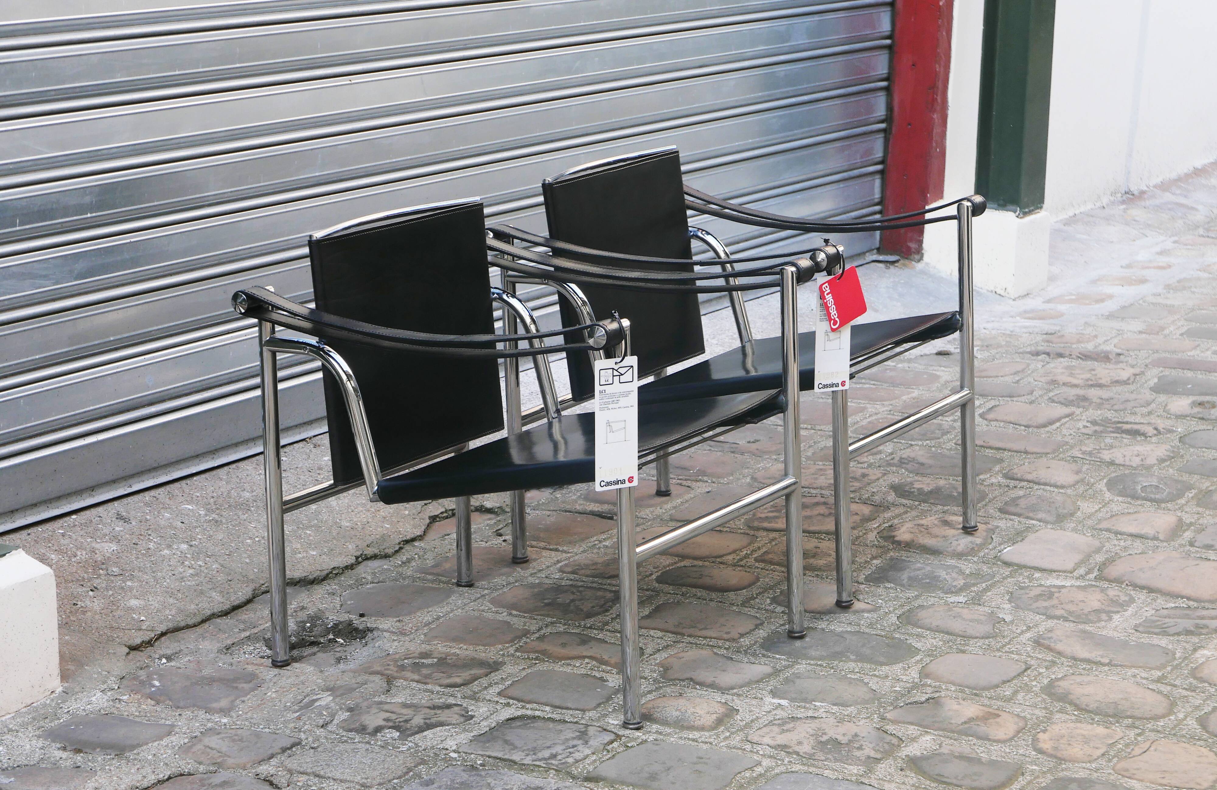 LC1 Le Corbusier Perriand Jeanneret Cassina 1976