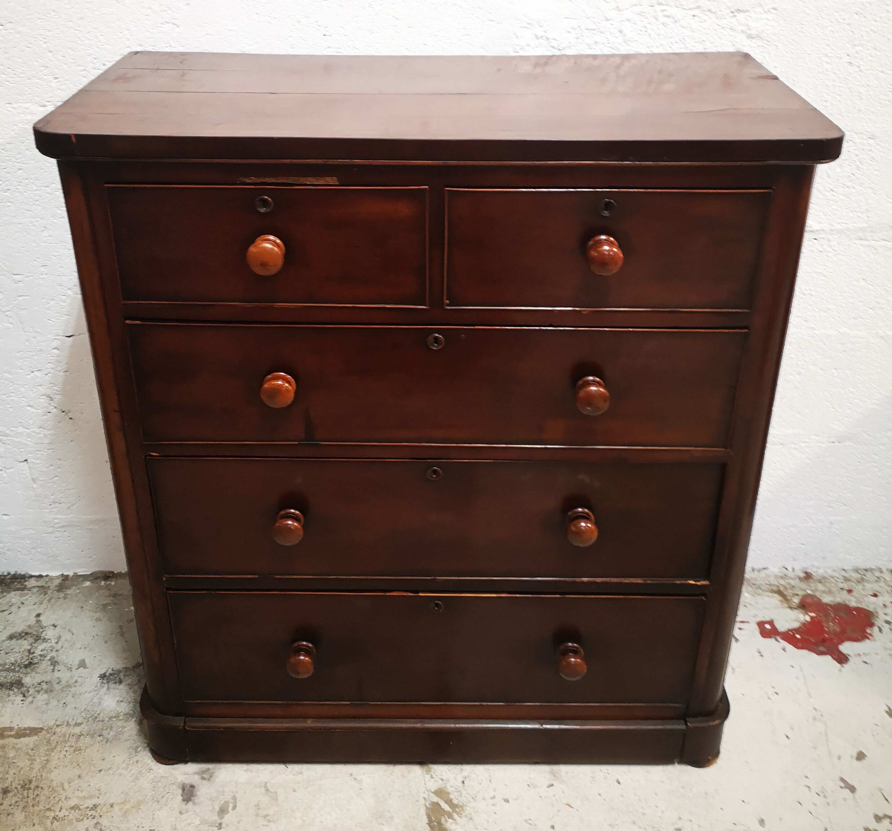 Ancient English dresser
