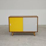 Buffet U-452 jaune et gris par Jiri Jiroutek pour Interier Praha 1960