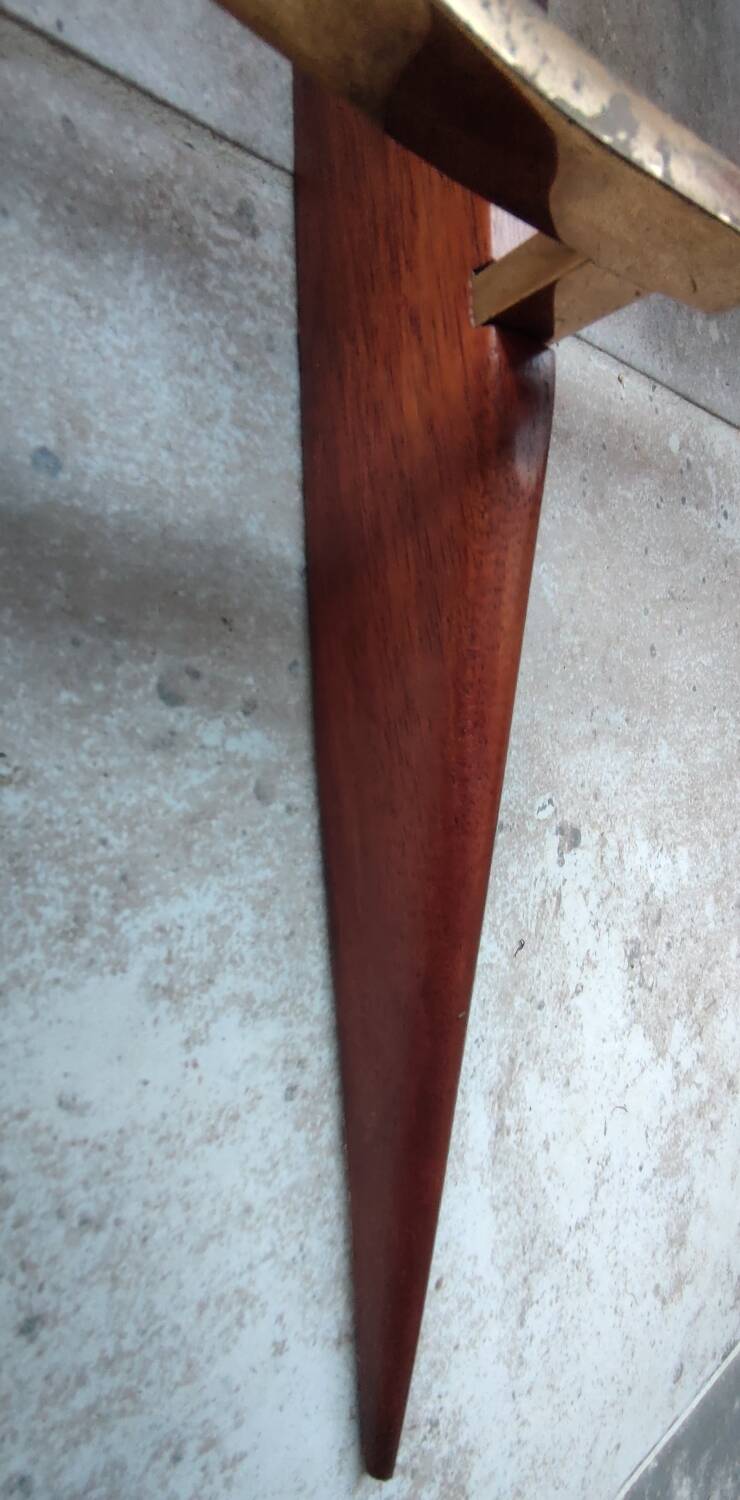 Large pair of modernist wall lights from LUNEL