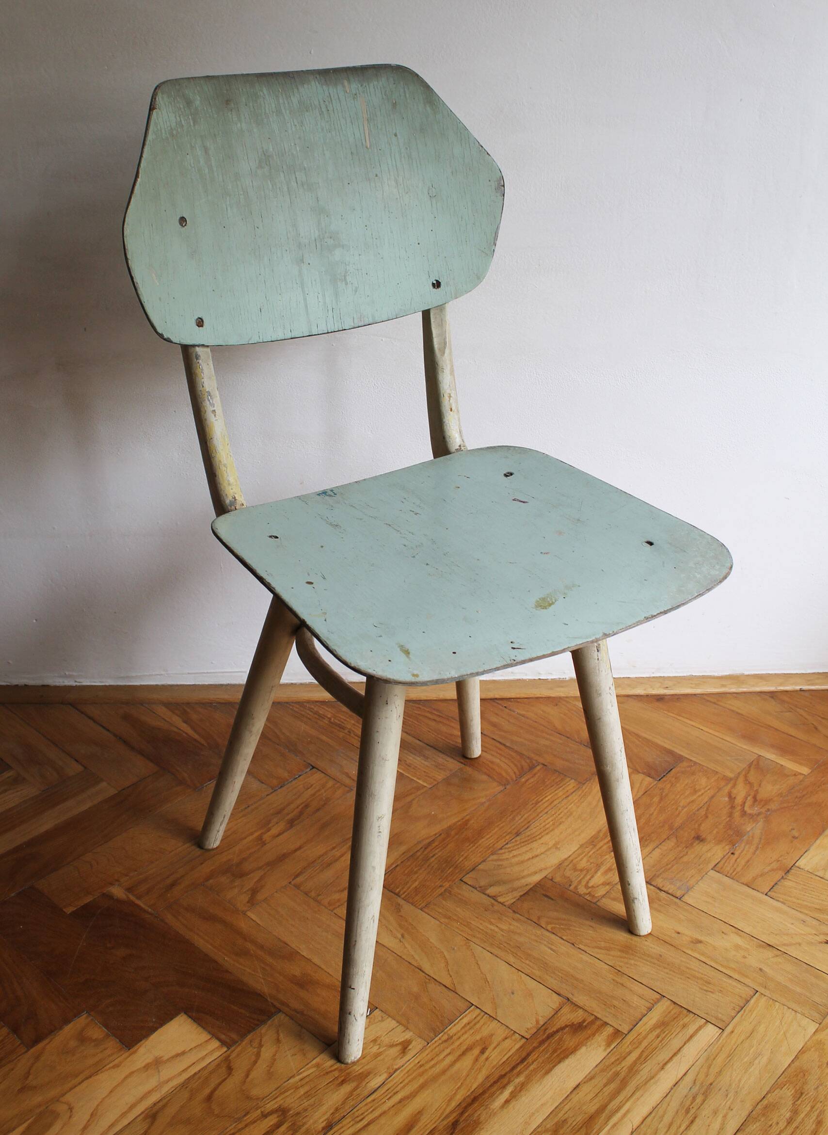 Pair of 1960's Mid Century Modern Dining Chairs by TON