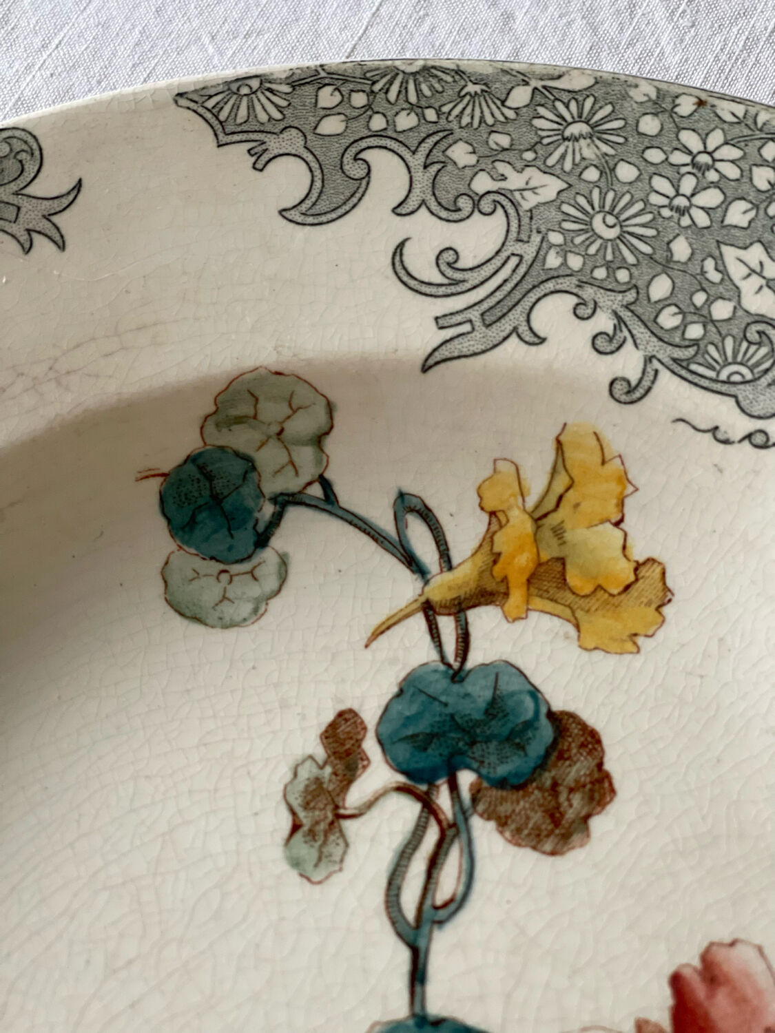 Old plate early XX th