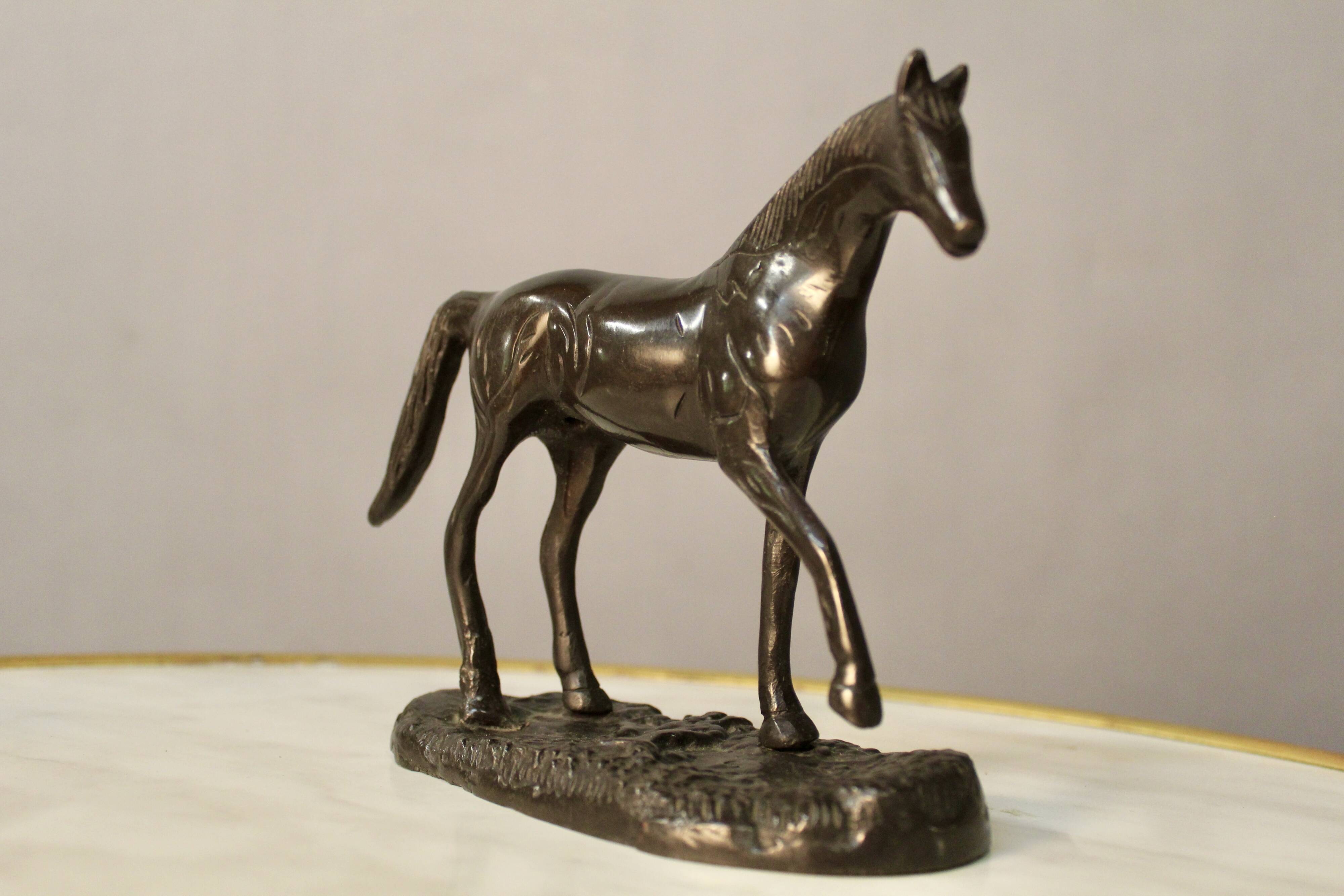 Bronze horse