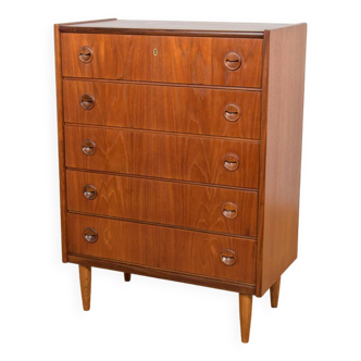 Mid-Century Danish Teak Dresser, 1960s.