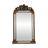 19th century mirror with cherubs