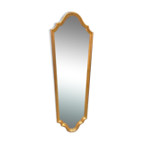 Long mirror gilded wood