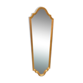 Miroir long bois doré