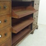 English herbalist's drawer cabinet