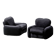 Paire de fauteuils arrigoni busnelli 70s vintage modern antique