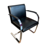 Mies Van der Rohe BRNO black leather Knoll Edition chair