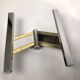 Pair of brass and chrome sconces from Sciolari 70