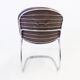 Rima Sabrina set of 4 leather dining chairs by Gastone Rinaldi