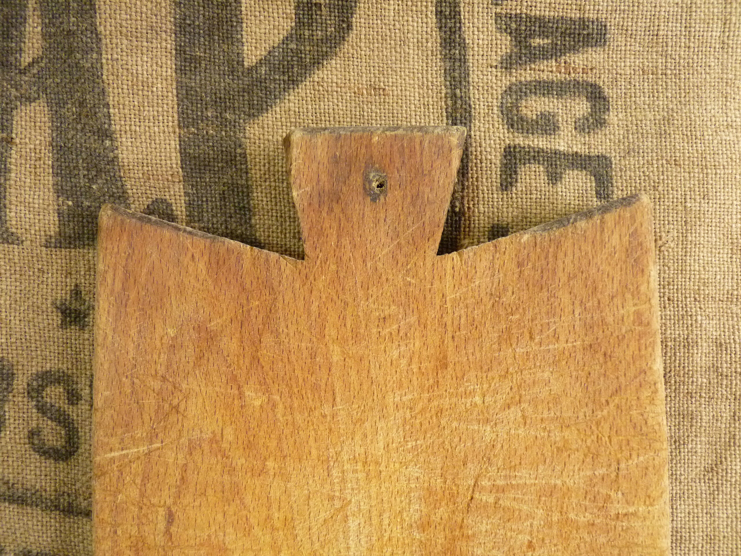Old wooden cutting board