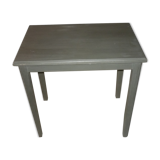 Grey painted wooden table