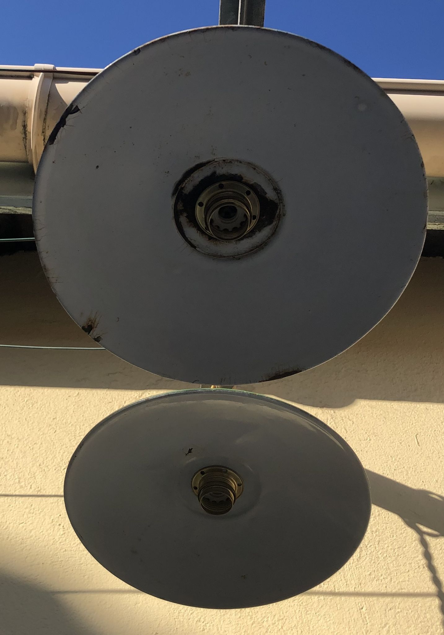 Pair of industrial suspensions