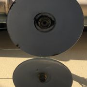 Pair of industrial suspensions