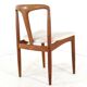Set of 4 Johannes Andersen for Uldum Juliane chairs - fully restored