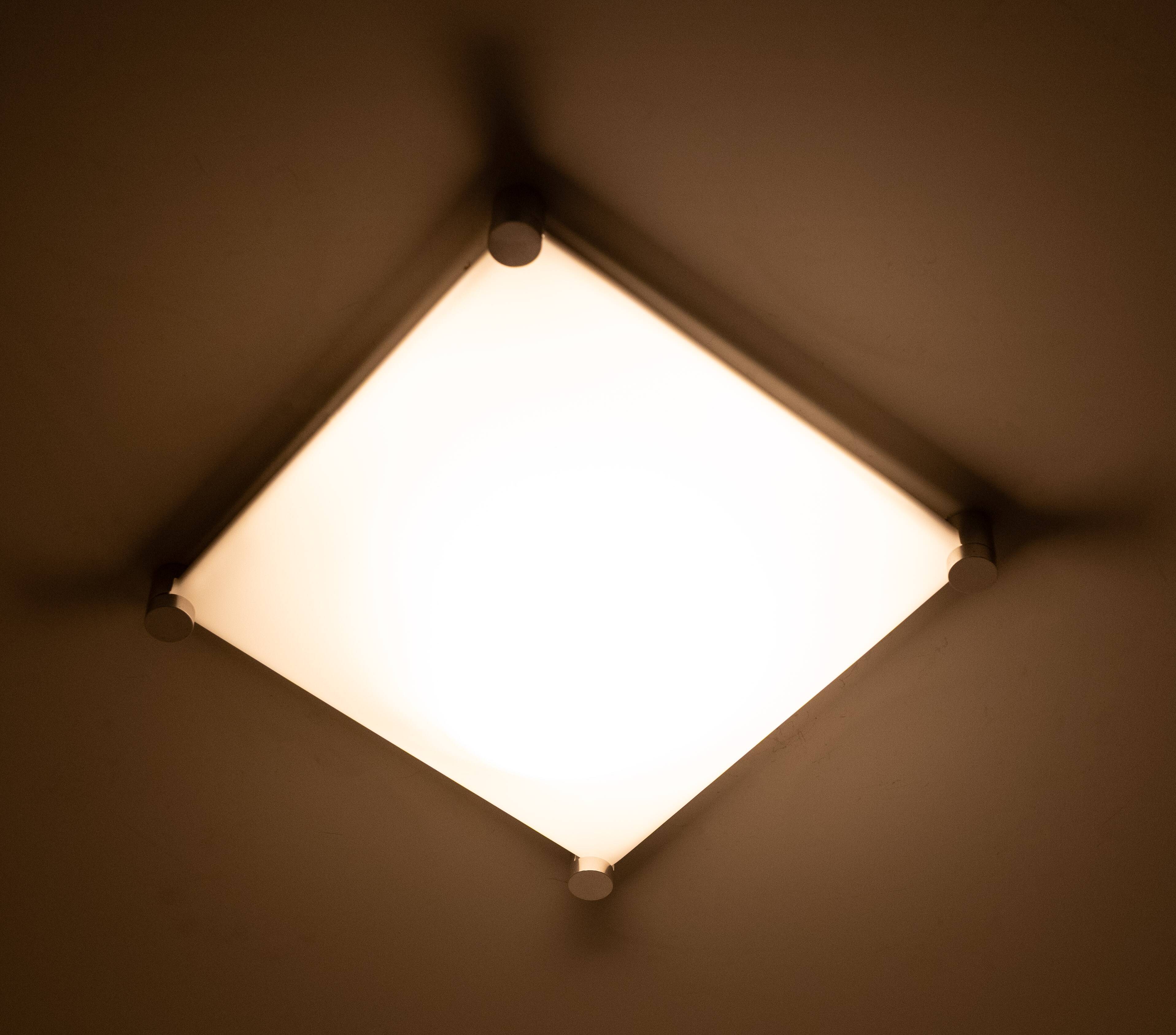 Martinelli Luce Bolla Flush Mount or Wall Lamp 1970s Italy