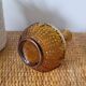 Small amber vase 70's