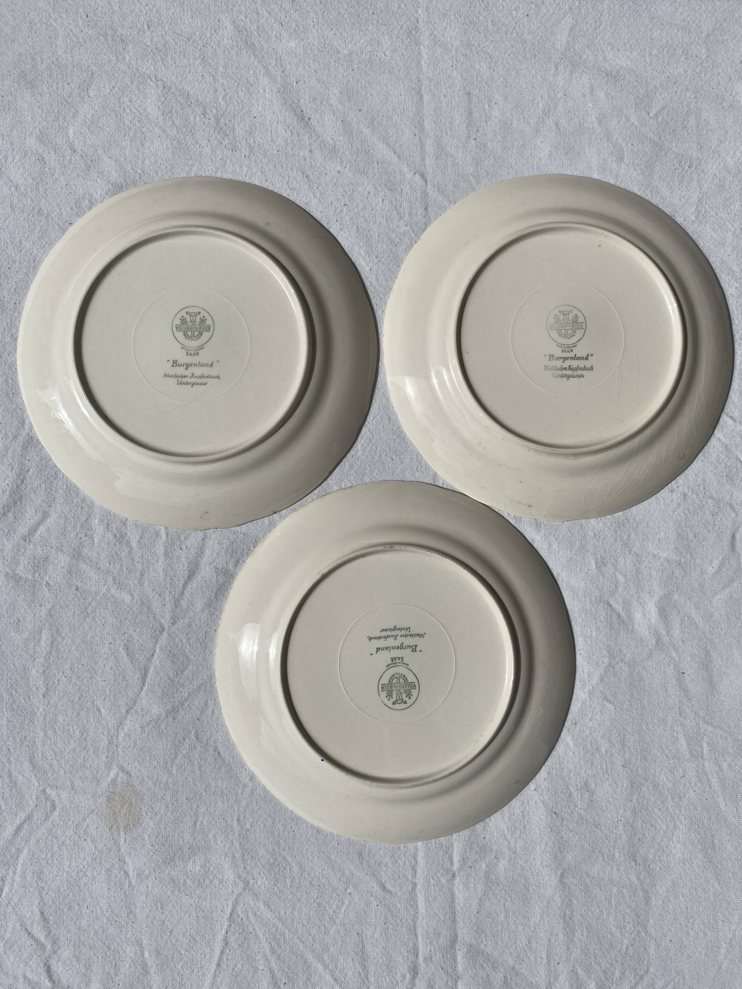 Villeroy & Boch Burgenland dessert plates