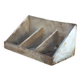 Wooden storage bin, vintage storage furniture, tool storage