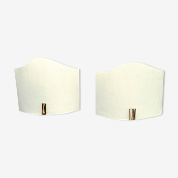 Pair of wall lamps by Murano