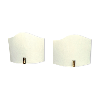 Pair of wall lamps by Murano