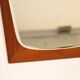 Stamped Danish mirror beveled 70 x 38 cm