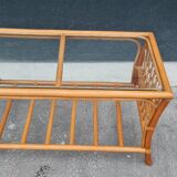 Rattan coffee table