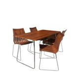 Ensemble de repas Tønnestav par Kjell Richardsen pour Tynes Møbelfabrikk, Norvège, années 1960
