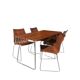 Dining set Tønnestav by Kjell Richardsen for Tynes Møbelfabrikk, Norway, 1960s