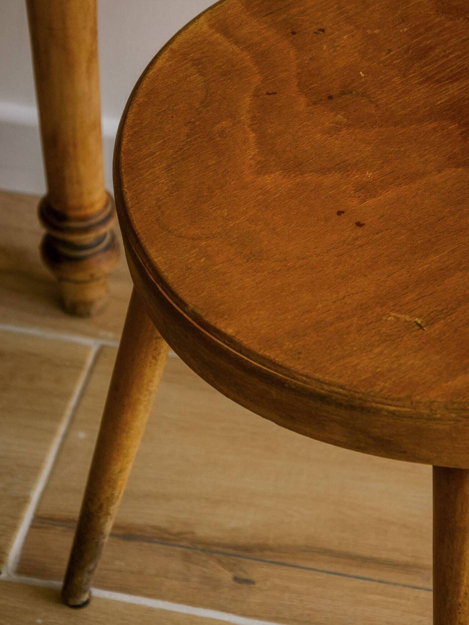 Baumann wooden bistro chair model Mondor