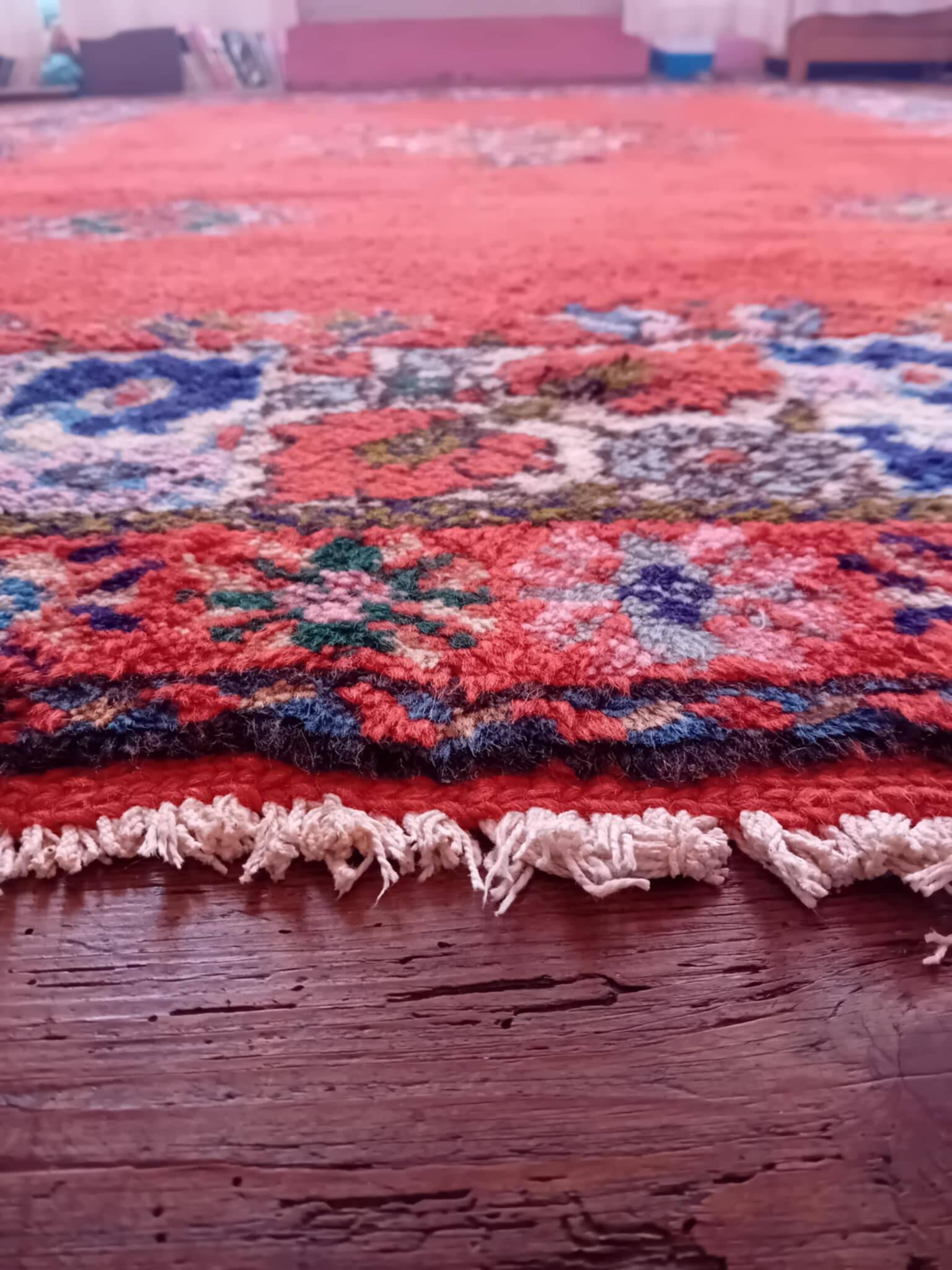 Handmade Berber Rabat rug 271x198cm