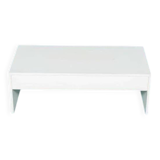 Minimalist television/audio furniture Pastoe q-bus, 1970s design.