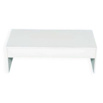 Minimalist television/audio furniture Pastoe q-bus, 1970s design.