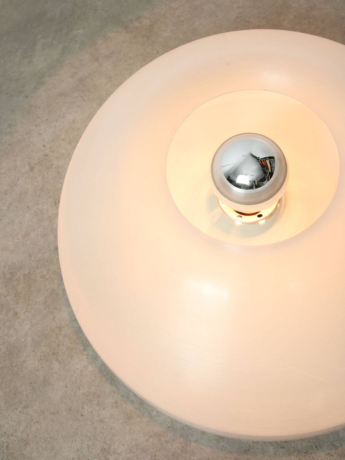 Pair of Tam-Tam Wall or Ceiling Lamp by Yoshiko Hasabe for Guzzini, 1970s