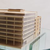 1970s Plywood and perspex Modernist Architect's Model