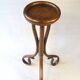 Plant stand, pedestal by Fischel 1890 Bent wood, No Thonet