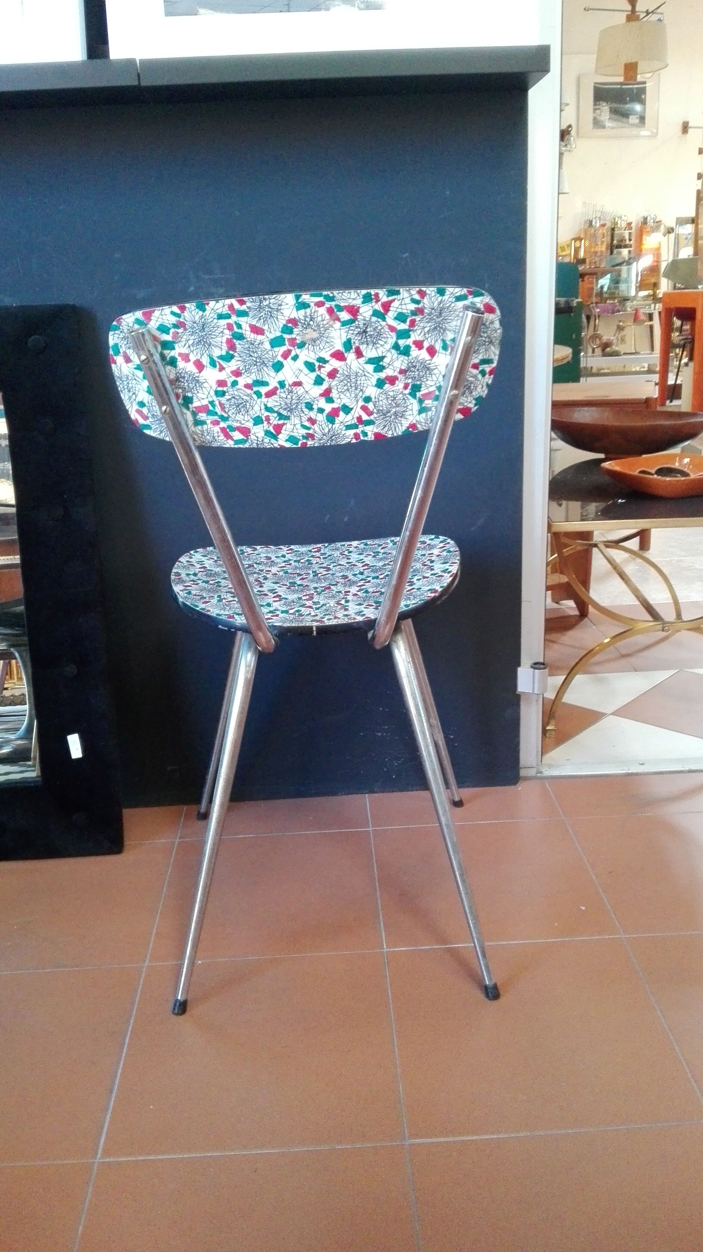 Chairs formica years 1950