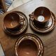 Art Deco coffee or tea service by Digoin Sarreguemines