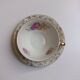 Large porcelain cup from Bavaria with a pearlescent finish and rose decorations.