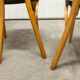 Set of 6 restored Luterma "banana" chairs