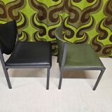 Pair of vintage Lübke 206 armchairs