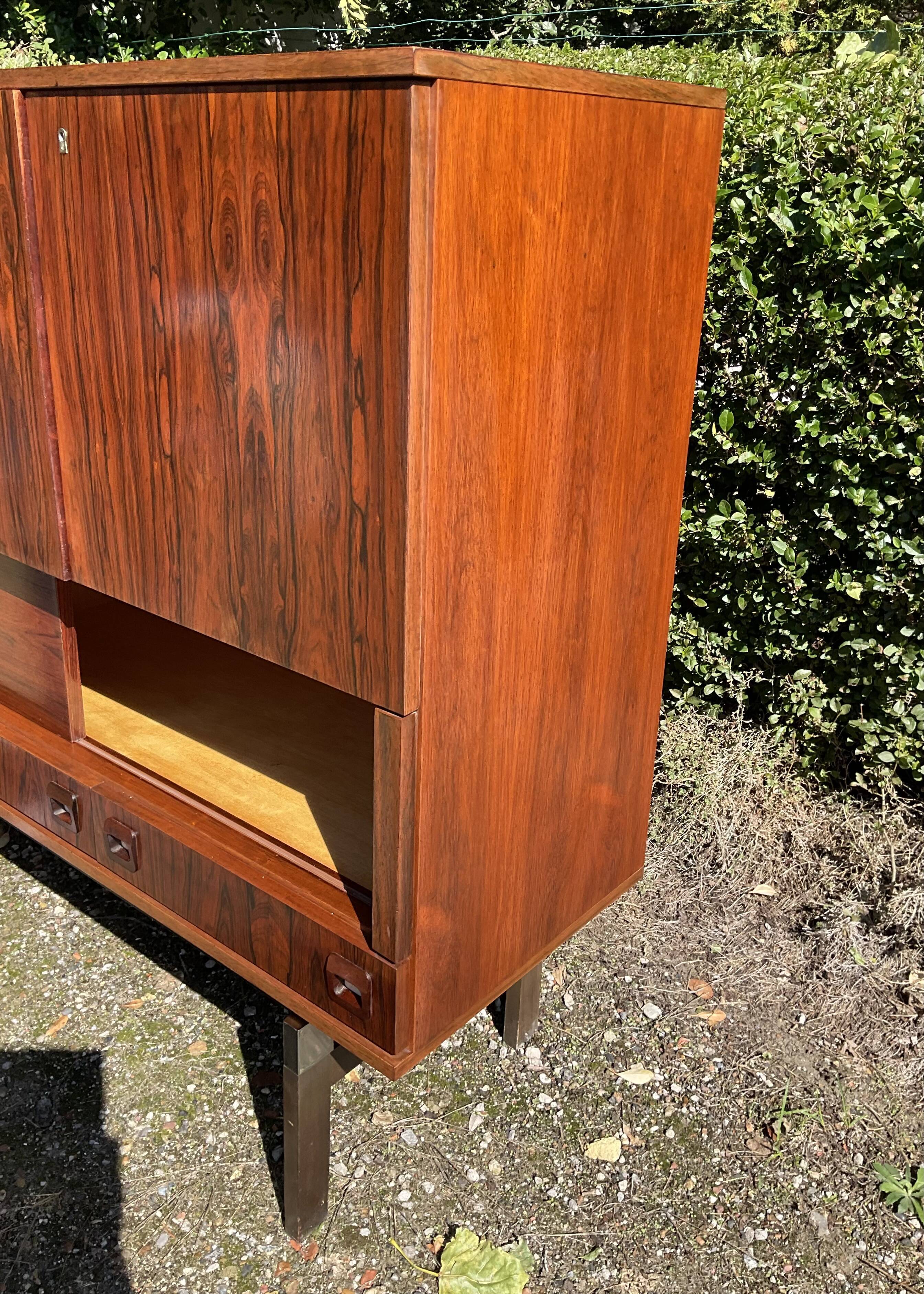 Scandinavian rosewood row from the 60s