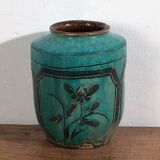Ancient emerald green vase (c.1820) #20